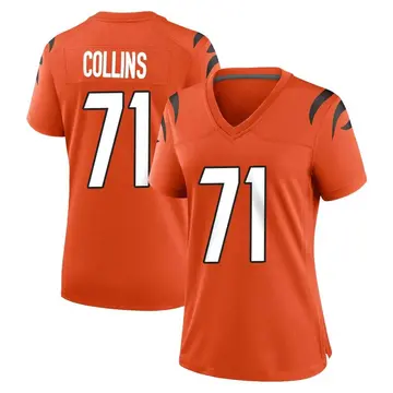 Nike La'el Collins Women's Game Cincinnati Bengals Orange Jersey