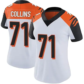 Nike La'el Collins Women's Limited Cincinnati Bengals White Vapor Untouchable Jersey