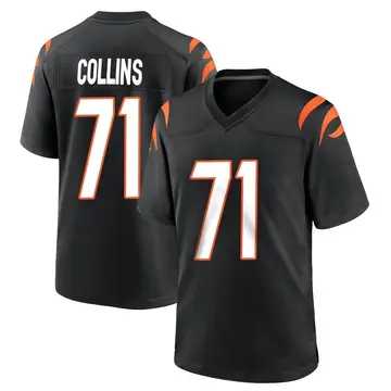 Nike La'el Collins Youth Game Cincinnati Bengals Black Team Color Jersey