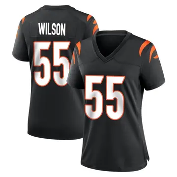 Nike Logan Wilson Women's Game Cincinnati Bengals Black Team Color Jersey