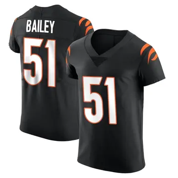 Nike Markus Bailey Men's Elite Cincinnati Bengals Black Team Color Vapor Untouchable Jersey