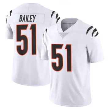 Nike Markus Bailey Men's Limited Cincinnati Bengals White Vapor Untouchable Jersey