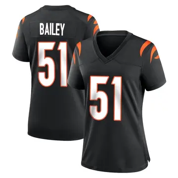 Nike Markus Bailey Women's Game Cincinnati Bengals Black Team Color Jersey