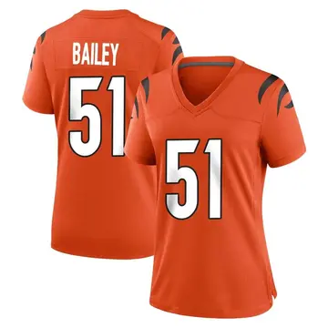 Nike Markus Bailey Women's Game Cincinnati Bengals Orange Jersey