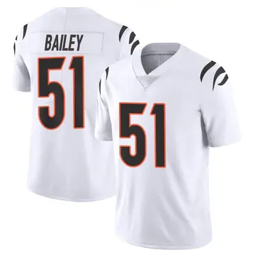 Nike Markus Bailey Youth Limited Cincinnati Bengals White Vapor Untouchable Jersey