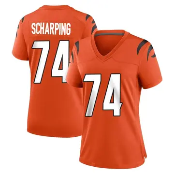 Nike Max Scharping Women's Game Cincinnati Bengals Orange Jersey