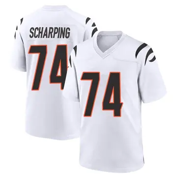 Nike Max Scharping Youth Game Cincinnati Bengals White Jersey