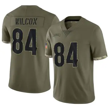 Nike Mitchell Wilcox Men's Limited Cincinnati Bengals Olive 2022 Salute To Service Jersey