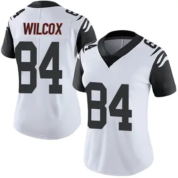Nike Mitchell Wilcox Women's Limited Cincinnati Bengals White Color Rush Vapor Untouchable Jersey