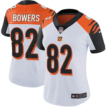 Nike Nick Bowers Women's Limited Cincinnati Bengals White Vapor Untouchable Jersey
