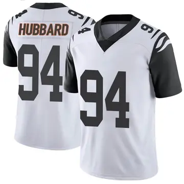 Nike Sam Hubbard Men's Limited Cincinnati Bengals White Color Rush Vapor Untouchable Jersey