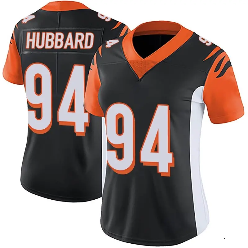 Nike Sam Hubbard Women's Limited Cincinnati Bengals Black Team Color Vapor Untouchable Jersey