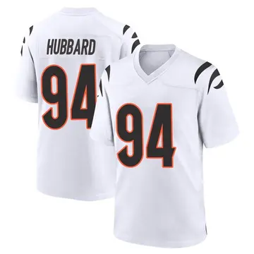Nike Sam Hubbard Youth Game Cincinnati Bengals White Jersey
