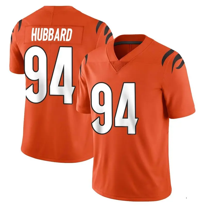 Nike Sam Hubbard Youth Limited Cincinnati Bengals Orange Vapor Untouchable Jersey