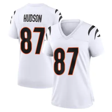 Nike Tanner Hudson Women's Game Cincinnati Bengals White Jersey