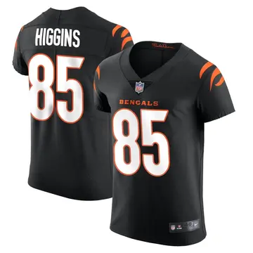 Nike Tee Higgins Men's Elite Cincinnati Bengals Black Team Color Vapor Untouchable Jersey
