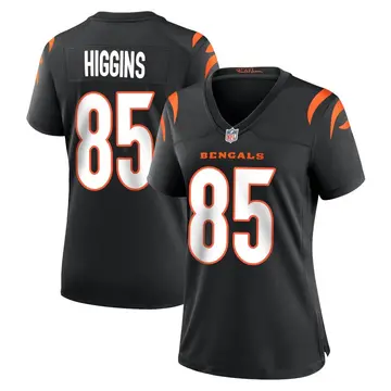 Nike Tee Higgins Women's Game Cincinnati Bengals Black Team Color Jersey
