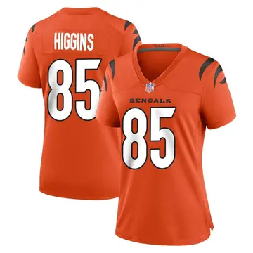 Nike Tee Higgins Women's Game Cincinnati Bengals Orange Jersey