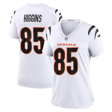 Nike Tee Higgins Women's Game Cincinnati Bengals White Jersey