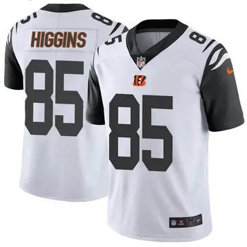 Nike Tee Higgins Youth Limited Cincinnati Bengals White Color Rush Vapor Untouchable Jersey