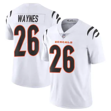 Nike Trae Waynes Men's Limited Cincinnati Bengals White Vapor Untouchable Jersey