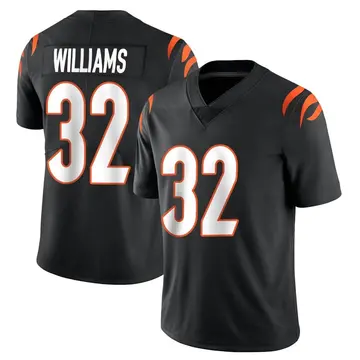 Nike Trayveon Williams Men's Limited Cincinnati Bengals Black Team Color Vapor Untouchable Jersey
