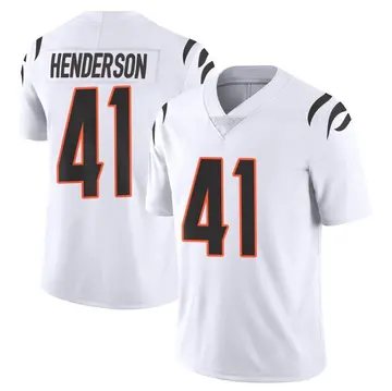 Nike Trayvon Henderson Youth Limited Cincinnati Bengals White Vapor Untouchable Jersey