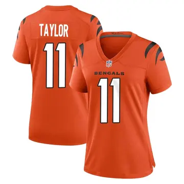 Nike Trent Taylor Women's Game Cincinnati Bengals Orange Jersey