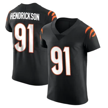 Nike Trey Hendrickson Men's Elite Cincinnati Bengals Black Team Color Vapor Untouchable Jersey