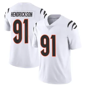 Nike Trey Hendrickson Men's Limited Cincinnati Bengals White Vapor Untouchable Jersey