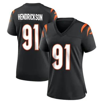 Nike Trey Hendrickson Women's Game Cincinnati Bengals Black Team Color Jersey