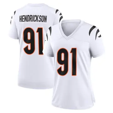 Nike Trey Hendrickson Women's Game Cincinnati Bengals White Jersey