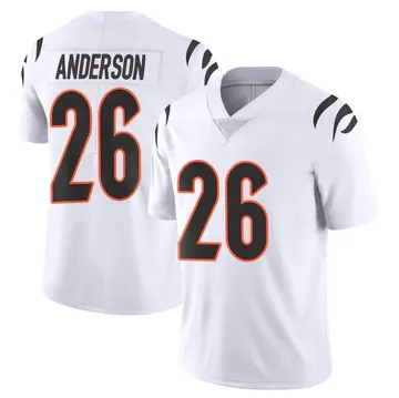 Nike Tycen Anderson Men's Limited Cincinnati Bengals White Vapor Untouchable Jersey