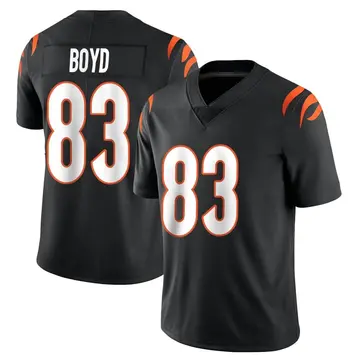 Nike Tyler Boyd Men's Limited Cincinnati Bengals Black Team Color Vapor Untouchable Jersey
