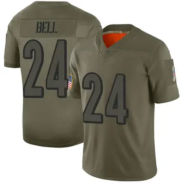 Nike Vonn Bell Men's Limited Cincinnati Bengals Camo 2019 Salute to Service Jersey
