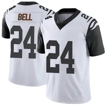 Nike Vonn Bell Youth Limited Cincinnati Bengals White Color Rush Vapor Untouchable Jersey