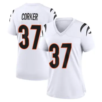 Nike Yusuf Corker Women's Game Cincinnati Bengals White Jersey