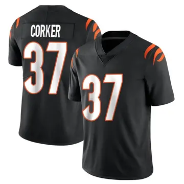 Nike Yusuf Corker Youth Limited Cincinnati Bengals Black Team Color Vapor Untouchable Jersey